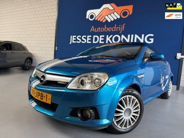 Opel Tigra TwinTop 1.4-16V Rhythm / bj.2009 / kleur: blauw /, Auto's, Opel, Voorwielaandrijving, Stof, Gebruikt, 4 cilinders