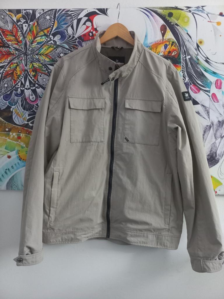 Vanguard zomerjas heren - Maat XXL, Kleding | Heren, Jassen | Zomer, Beige, Overige maten, Ophalen of Verzenden, Zo goed als nieuw