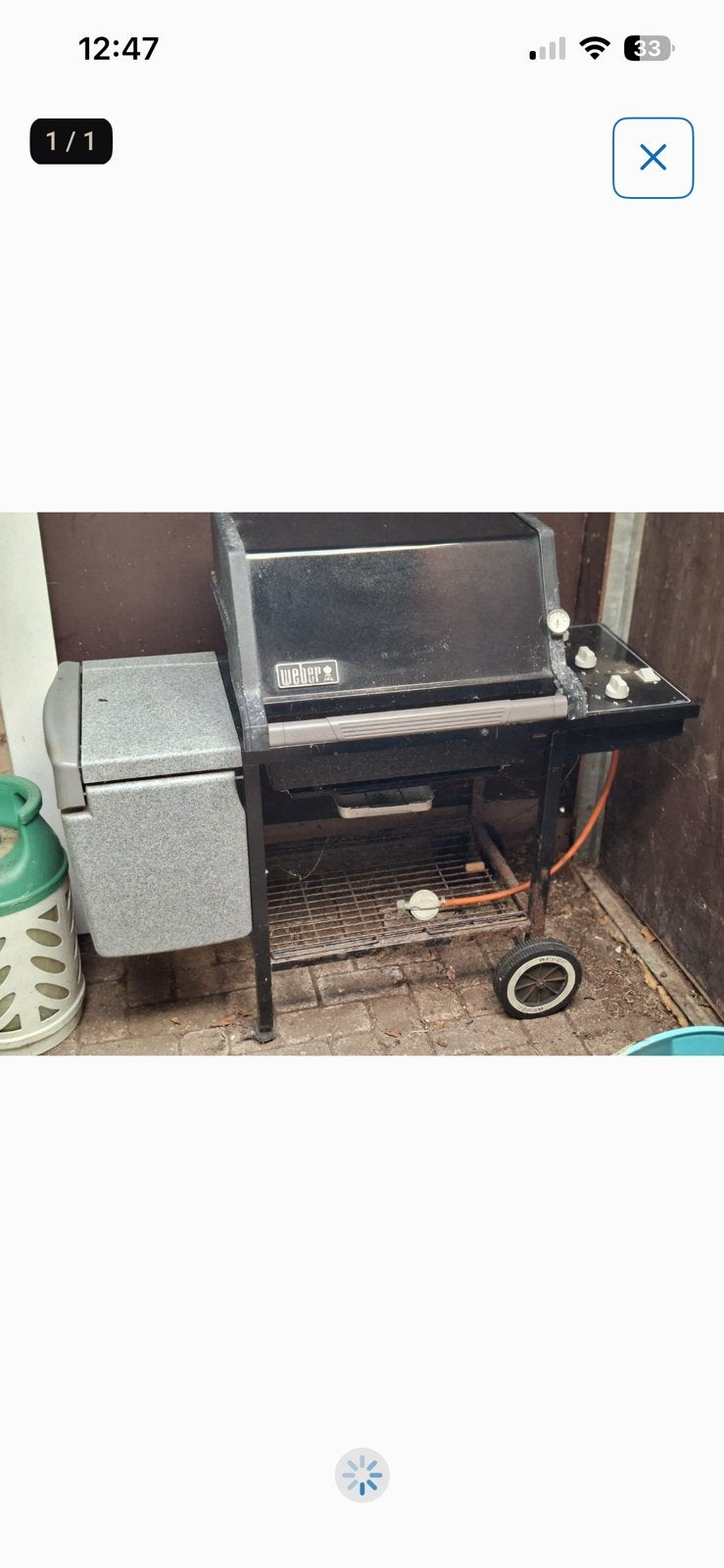 Laatste kans! Weber gas bbq/ barbecue, Tuin en Terras, Ophalen of Verzenden, Zo goed als nieuw