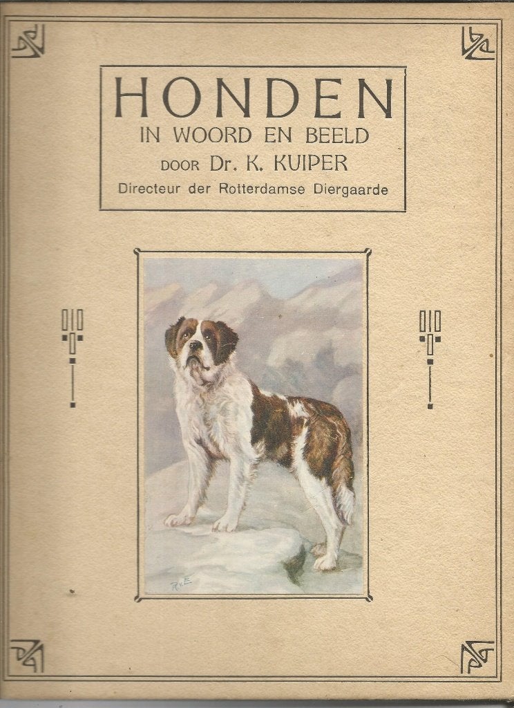 Plaatjesalbum Honden in Woord en Beeld door Dr.K. Kuiper, Ophalen of Verzenden, Gelezen, Dr. K. Kuiper, Plaatjesalbum