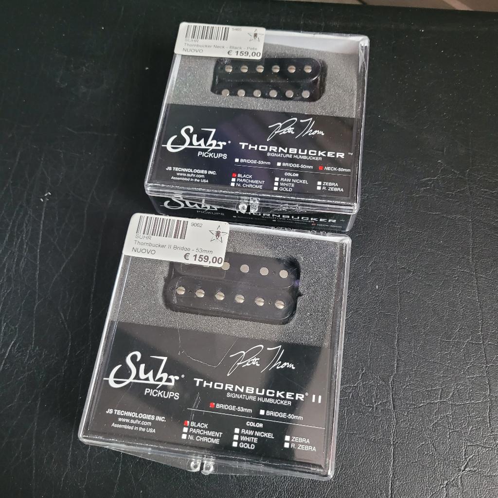 Suhr Thornbucker II set, Muziek en Instrumenten, Instrumenten | Onderdelen, Ophalen of Verzenden, Zo goed als nieuw, Elektrische gitaar