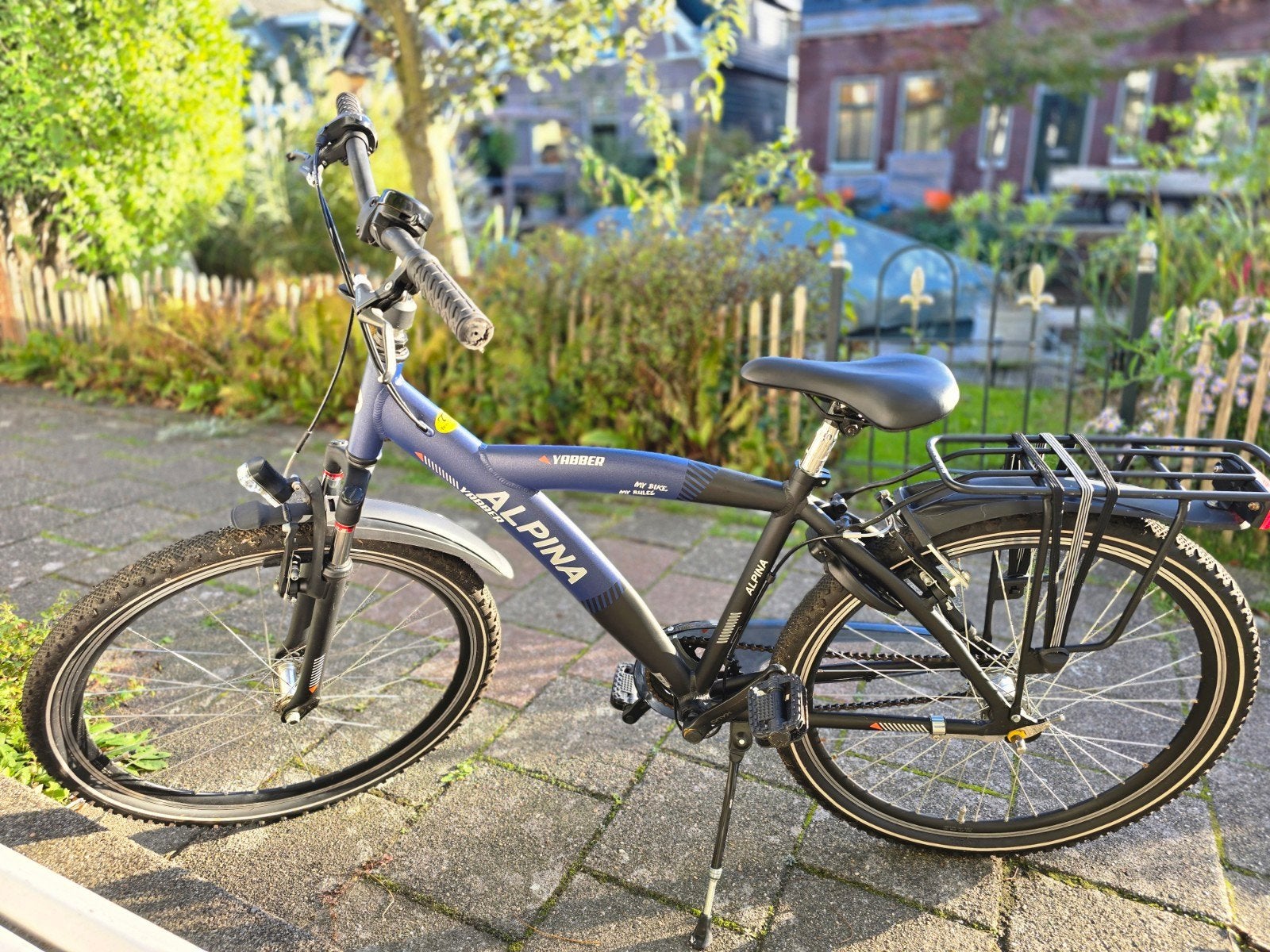 Stoere Alpina Yabber 26 inch Jongensfiets - 3 Versnellingen, Velgrem, Alpina  yabber, Versnellingen, Zo goed als nieuw