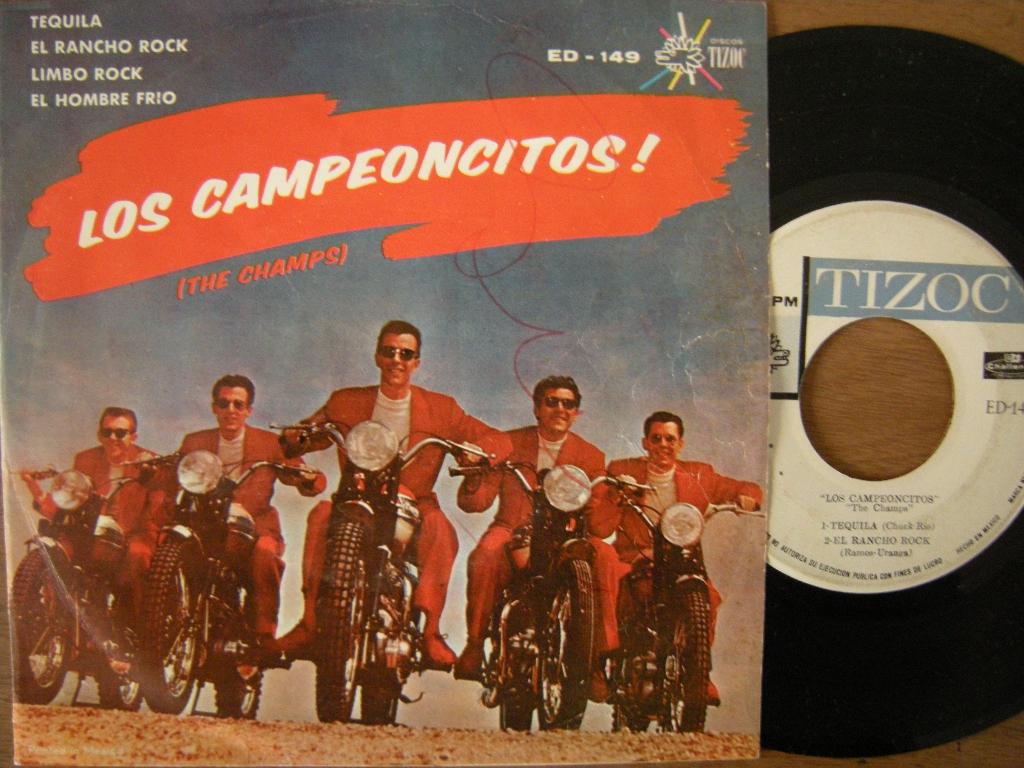 The Champs (Tequila) ep., Cd's en Dvd's, Gebruikt, 7 inch, Ophalen of Verzenden, Pop