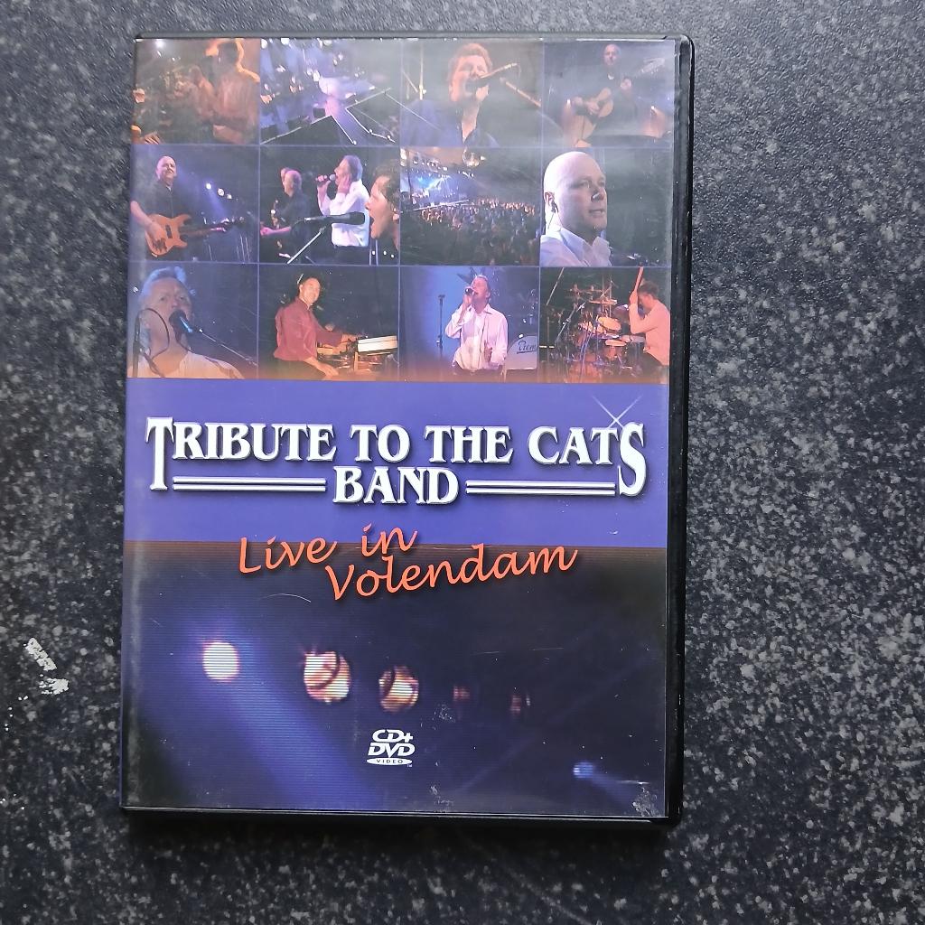 Tribute to the cats band - Live In Volendam (CD-DVD), Alle leeftijden, Ophalen of Verzenden, Gebruikt, Muziek en Concerten