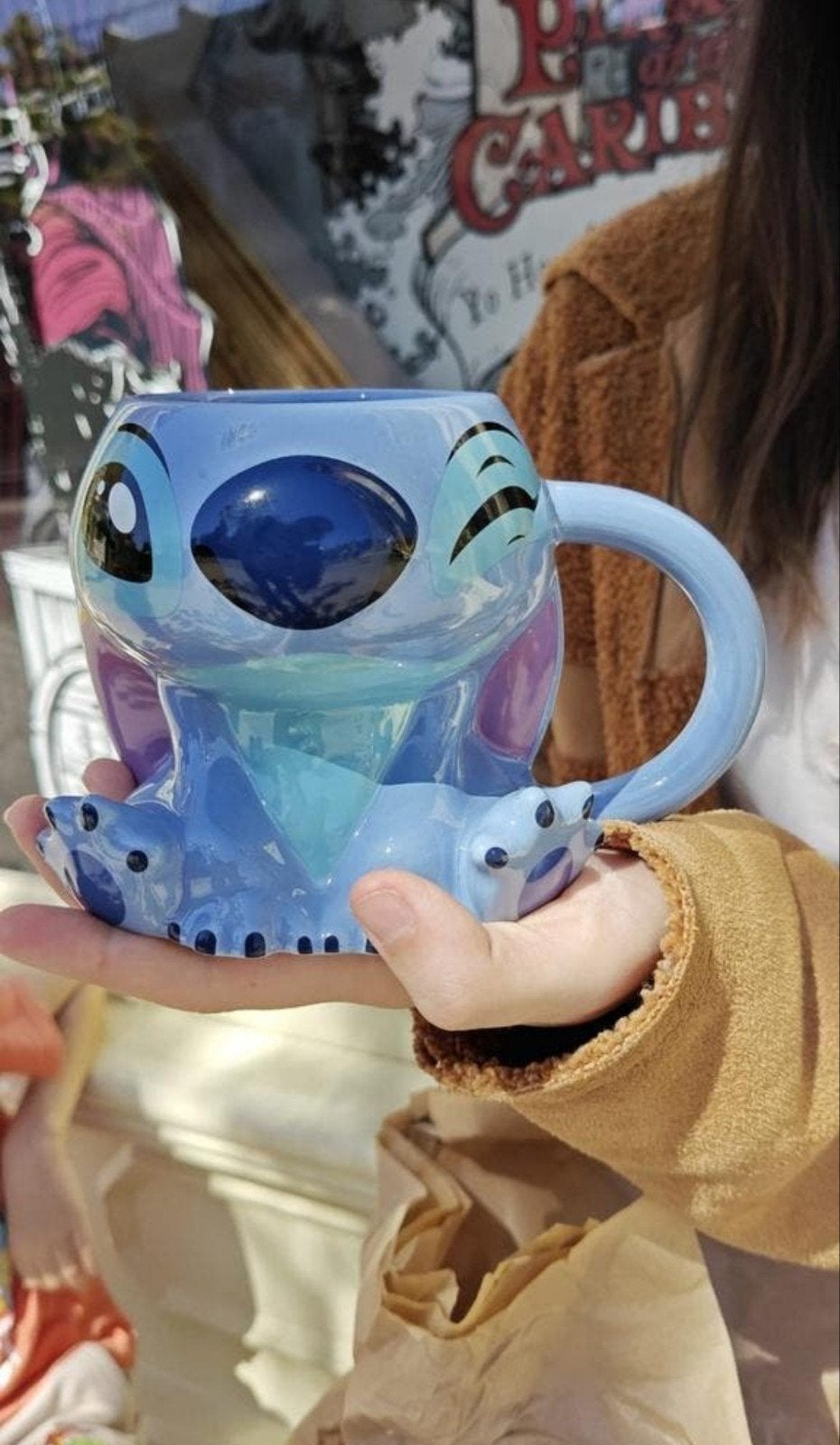 Stitch mok uit Disney nieuw!, Ophalen of Verzenden, Overige figuren, Nieuw, Servies