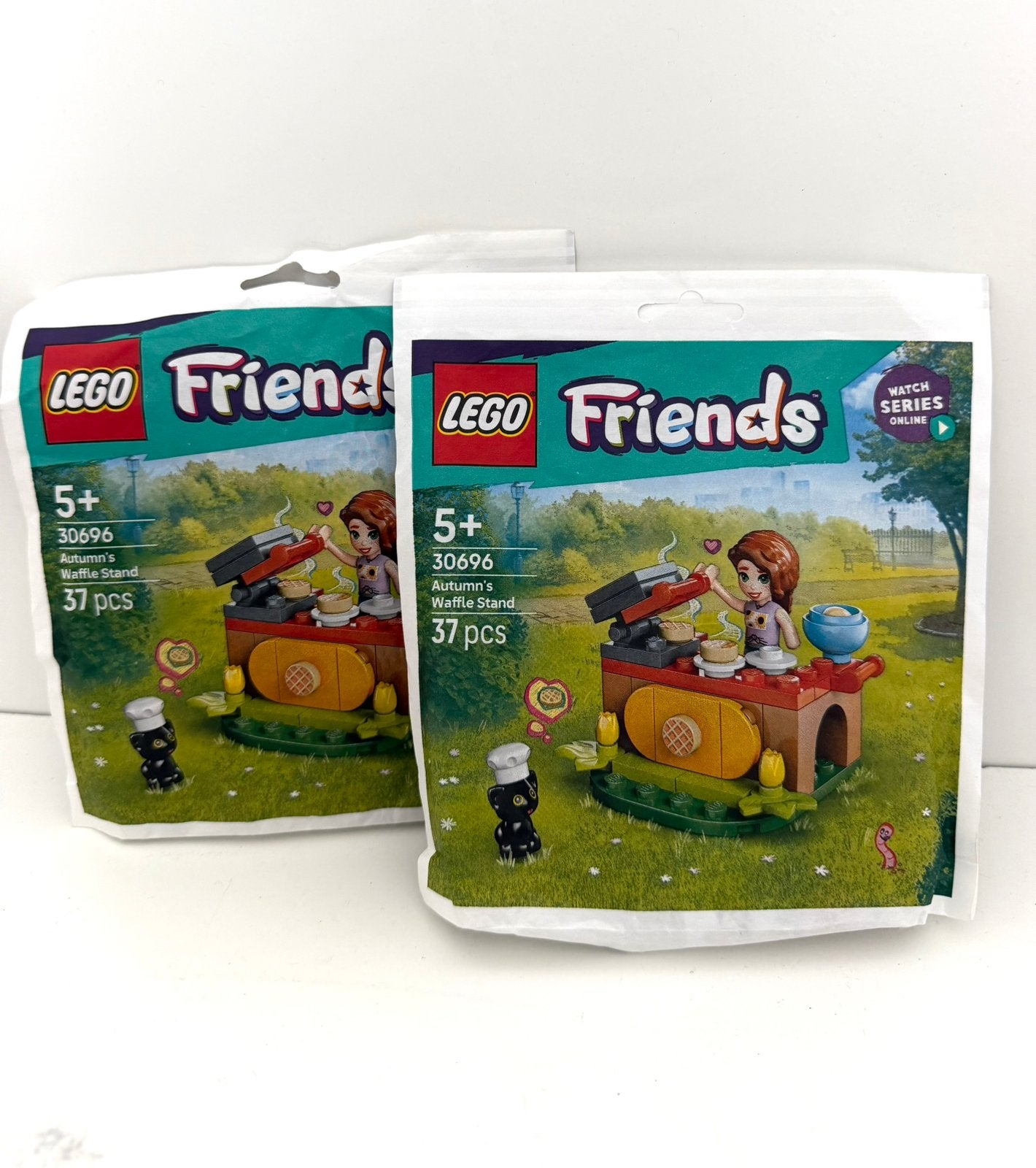 2x LEGO Friends - 30696 - Autumn’s Waffle Stand - 37 pieces, Kinderen en Baby's, Speelgoed | Duplo en Lego, Lego, Nieuw, Friends