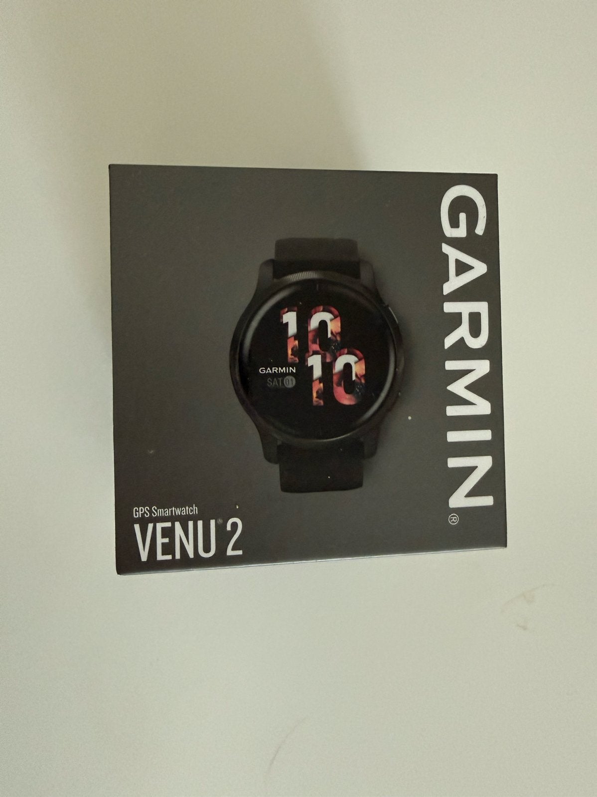Garmin Venu 2 GPS Smartwatch Zwart - Zo goed als nieuw, Sieraden, Tassen en Uiterlijk, Smartwatches, Afstand, Zwart, Ophalen of Verzenden