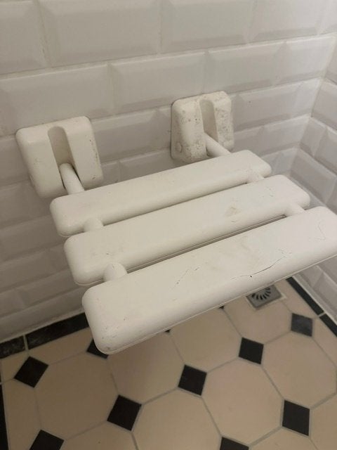 Douche stoeltje, Ophalen of Verzenden, Gebruikt
