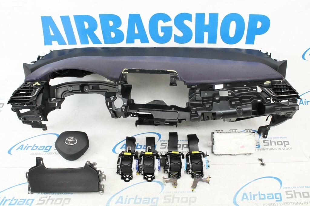 Airbag set Dashboard zwart/paars Toyota Toyota C-HR 2016-.., Gebruikt, Ophalen of Verzenden