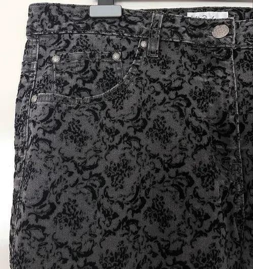 Ulla Popken pantalon maat 46 [v], Zwart, Maat 46/48 (XL) of groter, Ophalen of Verzenden, Zo goed als nieuw