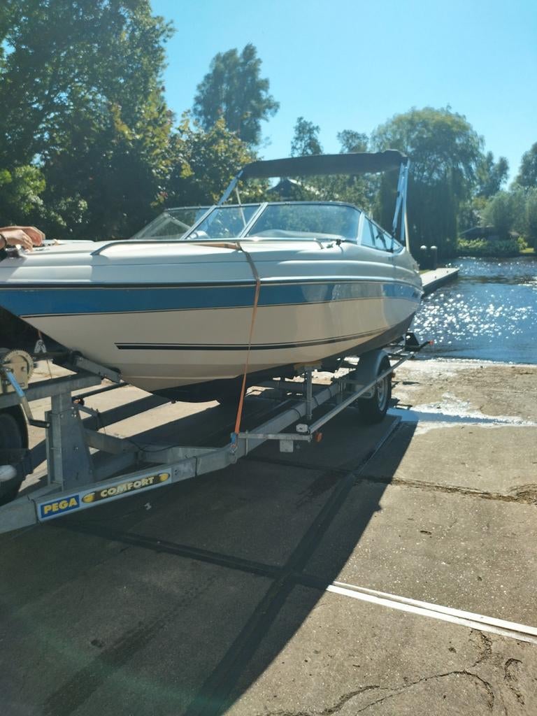 Tk glas stream SE 180 speedboot incl zgan Pega trailer, Watersport en Boten, Speedboten, Binnenboordmotor, Ophalen of Verzenden