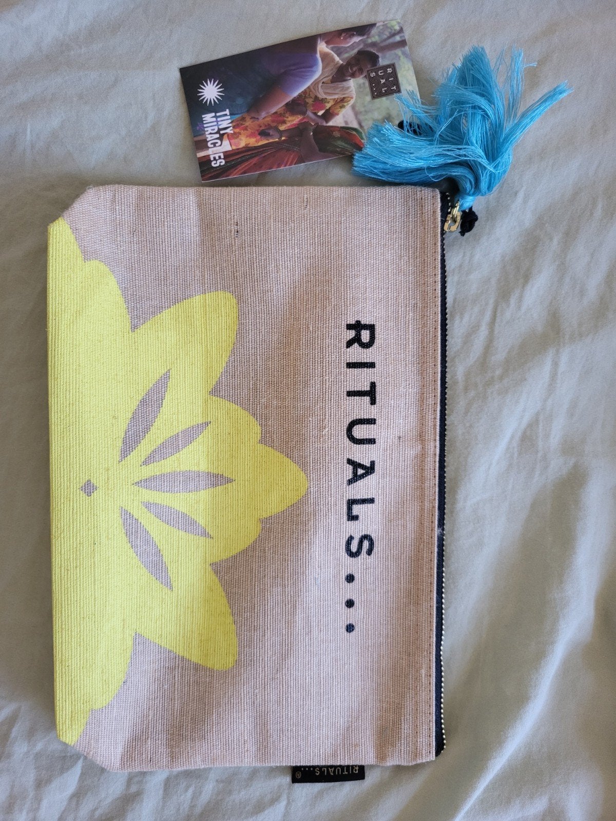 Rituals cosmetische tas - Nieuw met kaartje, Ophalen of Verzenden, Nieuw, Overige kleuren, Softcase