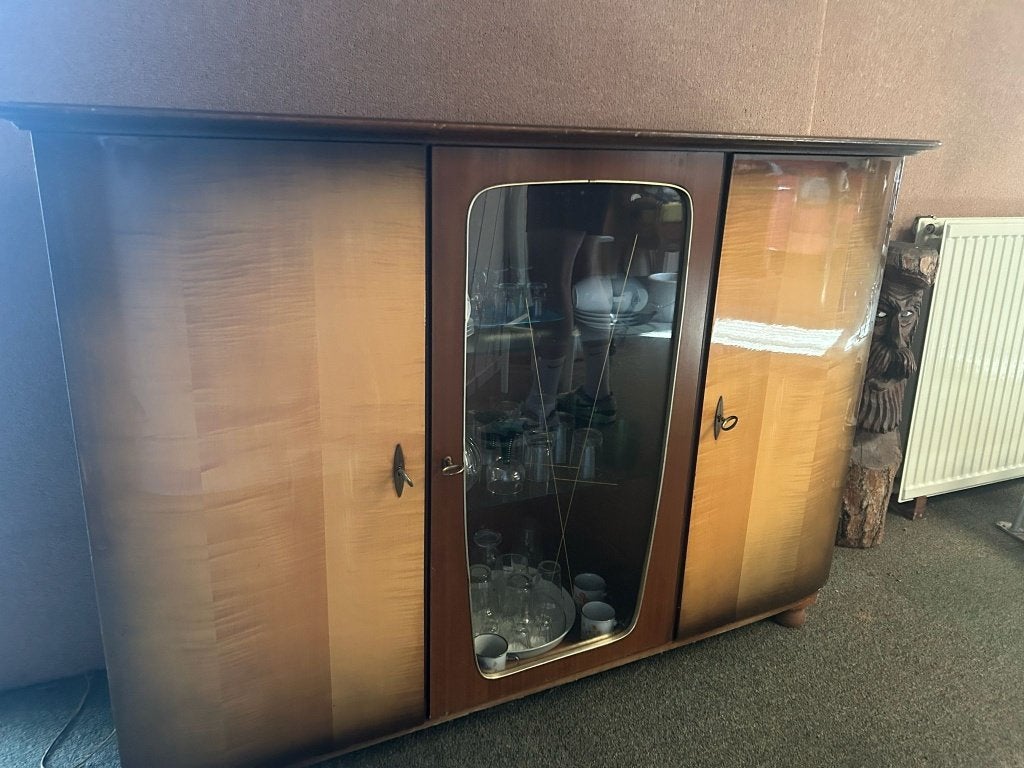 Vintage Buffetkast, Huis en Inrichting, Kasten | Buffetkasten, Ophalen, Gebruikt, 100 tot 150 cm, 100 tot 150 cm
