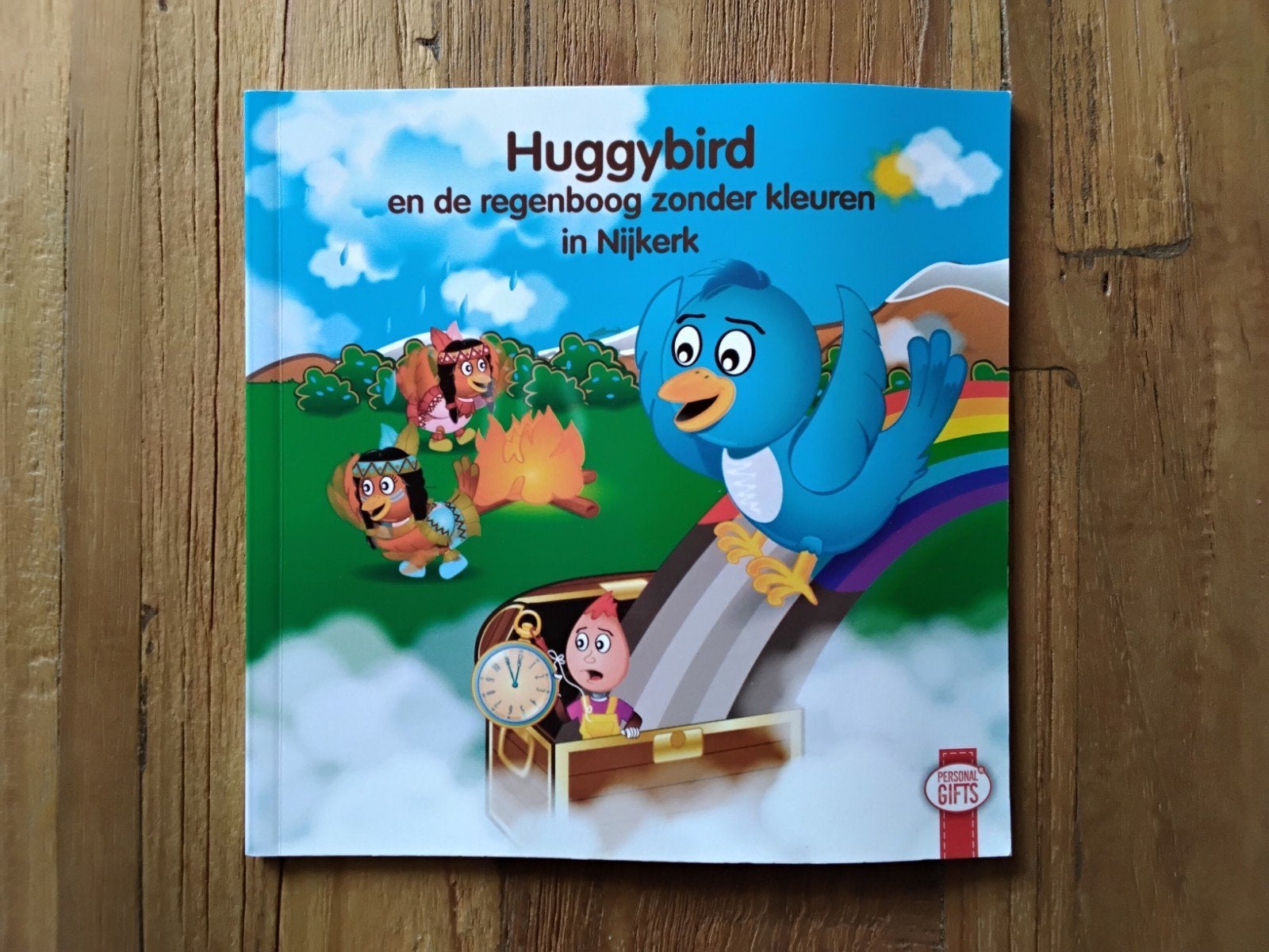 Huggybird en de regenboog zonder kleuren in Nijkerk, Ophalen of Verzenden, Nieuw