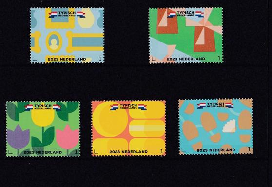 2023 Typisch Nederlands Complete serie van 5, Ophalen of Verzenden, Postfris