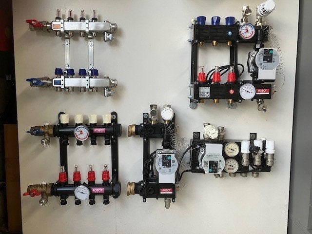 003. Robot vloerverwarming compleet pakket, Ophalen, Minder dan 30 cm, Overige typen, Nieuw