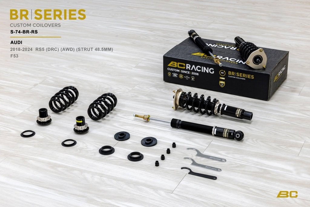 BC Racing schroefset verlaging - Audi RS5 F53 AWD 18-24, Ophalen of Verzenden