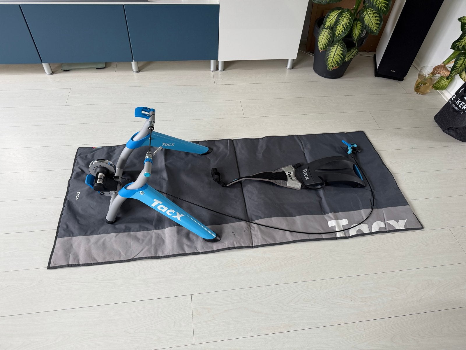 TACX fietstrainer complete set incl. banden, Ophalen, Gebruikt, Overige typen