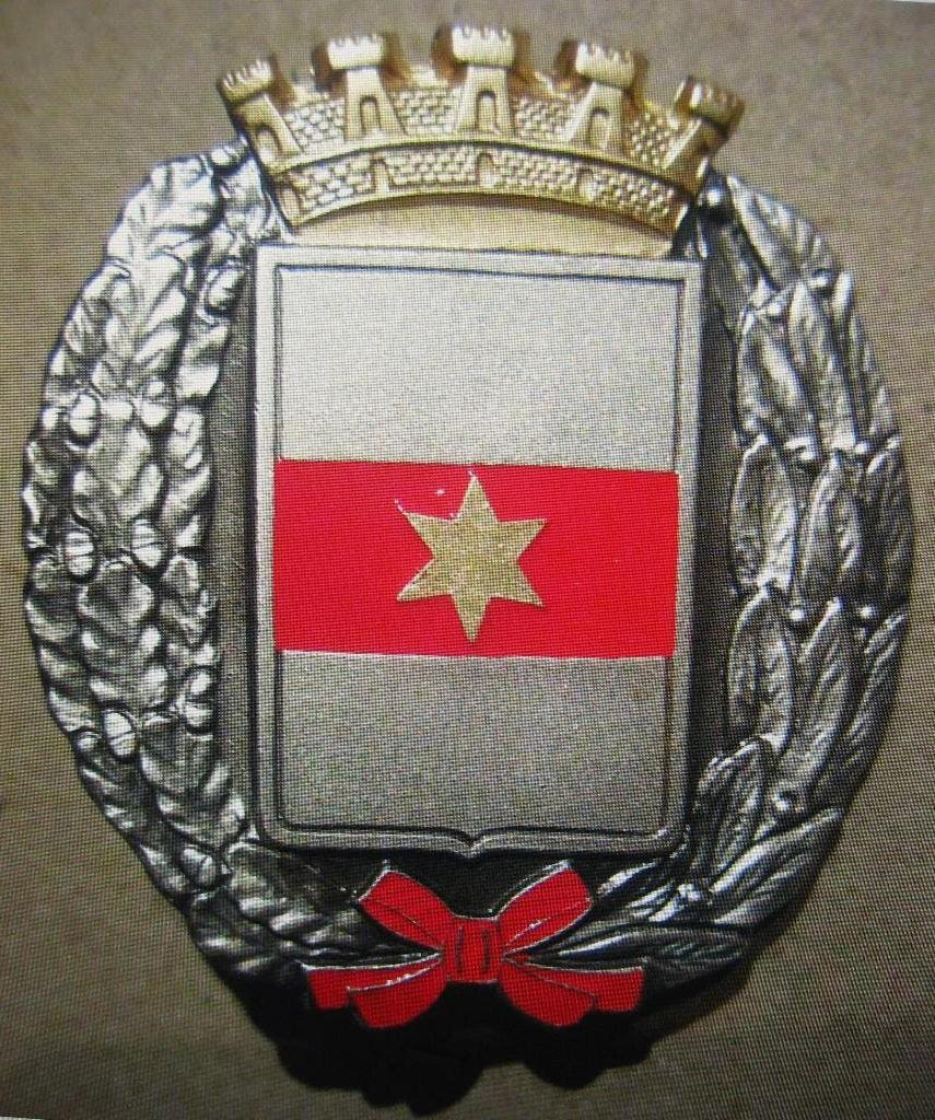 Antieke Badge Pet Van De politie Bolzano Italie, Verzamelen, Militaria | Algemeen, Ophalen of Verzenden, Overige soorten, Overige gebieden