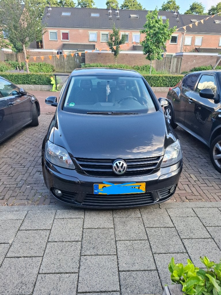 Volkswagen Golf Plus 1.6 FSI 85KW 2007 Zwart, Auto's, Stof, 4 cilinders, Zwart, 1598 cc