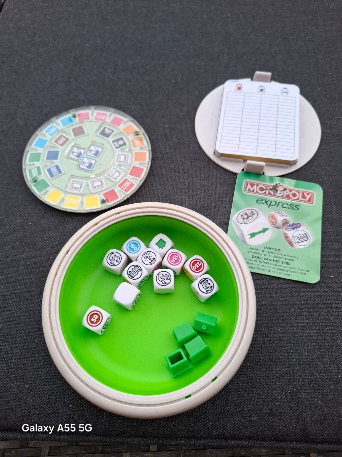 Monopoly Express Reisspel - Compact en Compleet, Ophalen of Verzenden, Zo goed als nieuw, Vijf spelers of meer, Hasbro