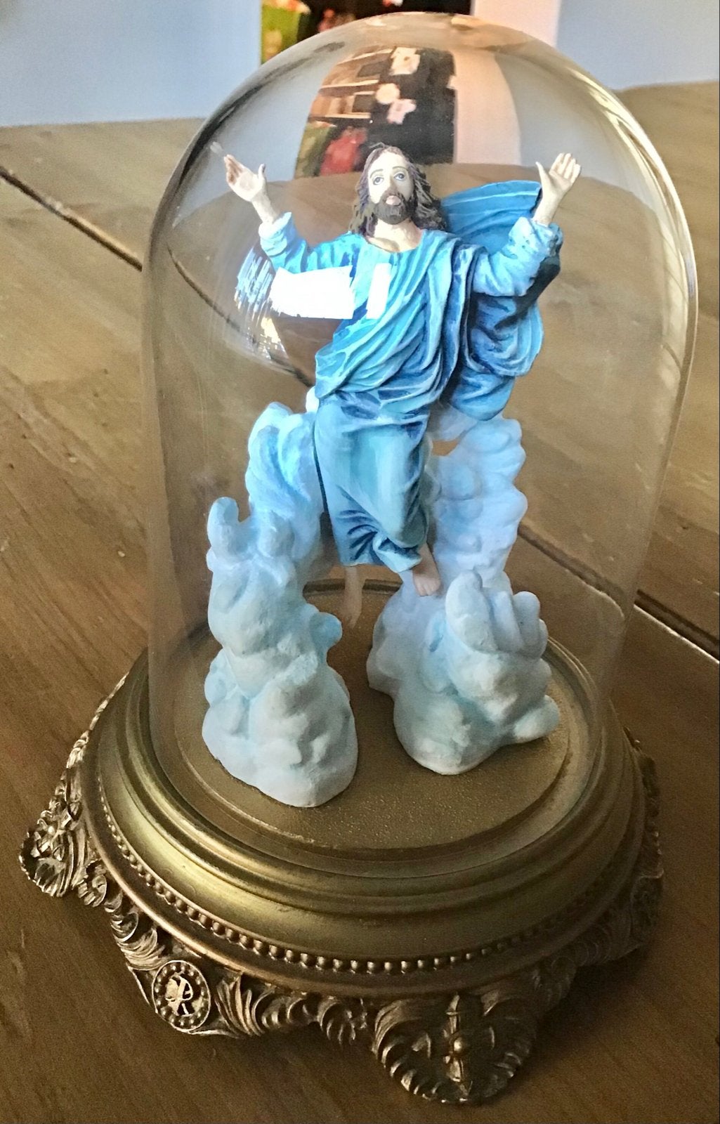 THE FRANKLIN MINT TRANSFIGURATIE HANDGEVERFD FIGUUR 1980, Ophalen of Verzenden