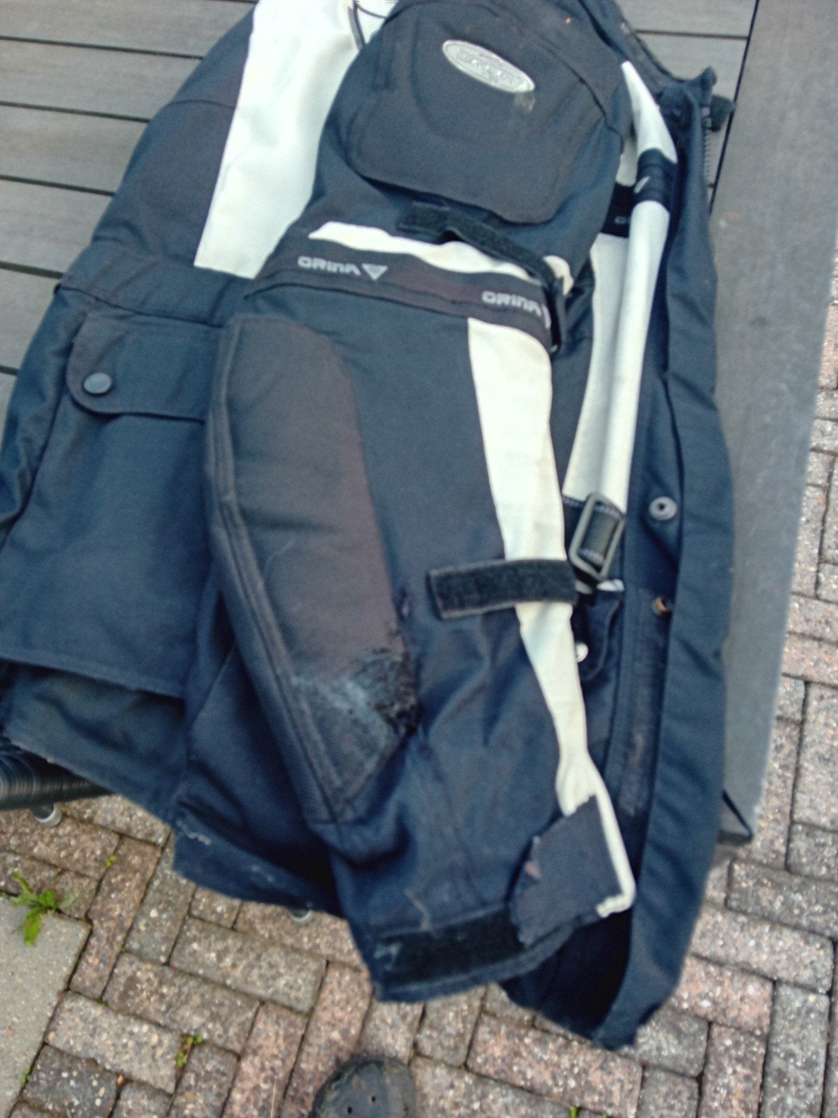 Orina textiel motorjas met protectors - XL, Jas | textiel, Heren, Ophalen of Verzenden, Orina