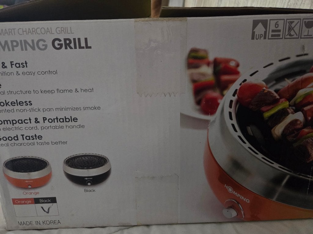 Homping grill, Ophalen, Nieuw