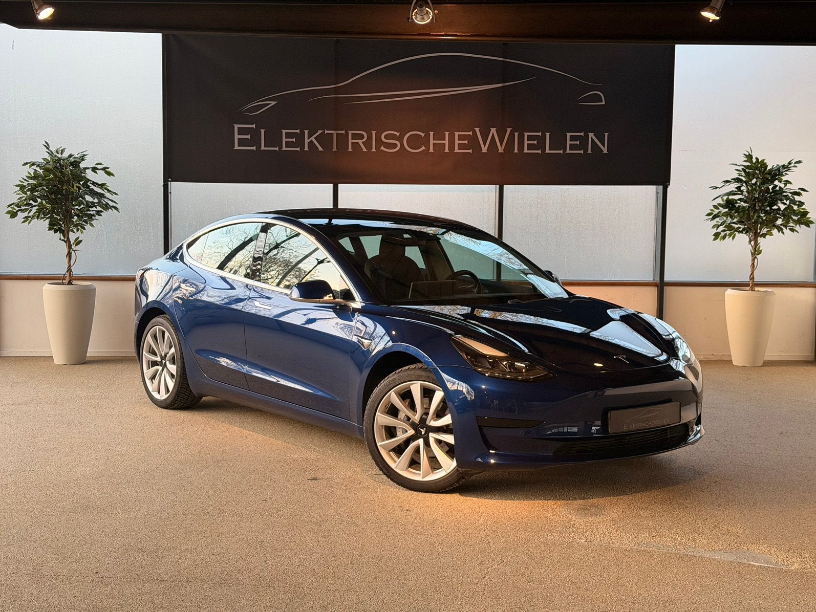 Tesla Model 3 / 2020 LFP TREKHAAK  / 90% SoH, Auto's, Automaat, Achterwielaandrijving, Zwart, Blauw