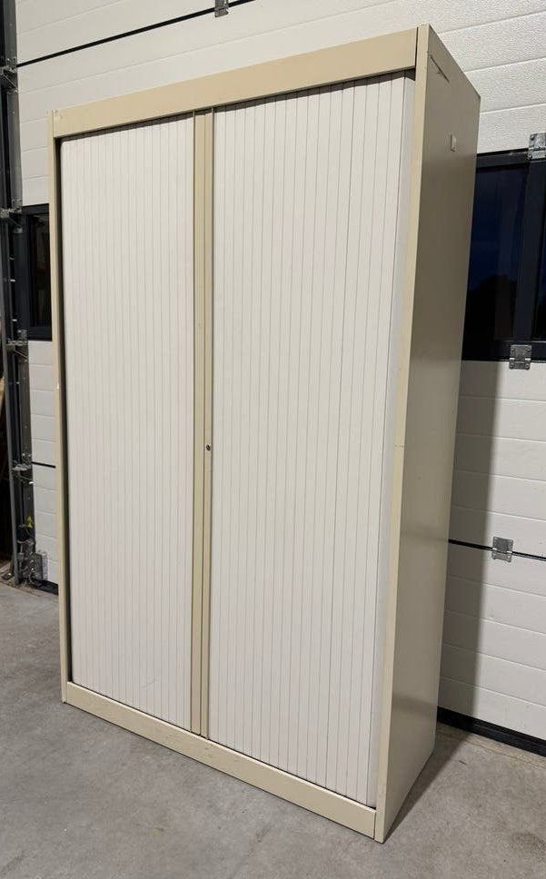 Stalen kast, roldeurkast, Ophalen, Gebruikt, 25 tot 50 cm, 100 tot 150 cm