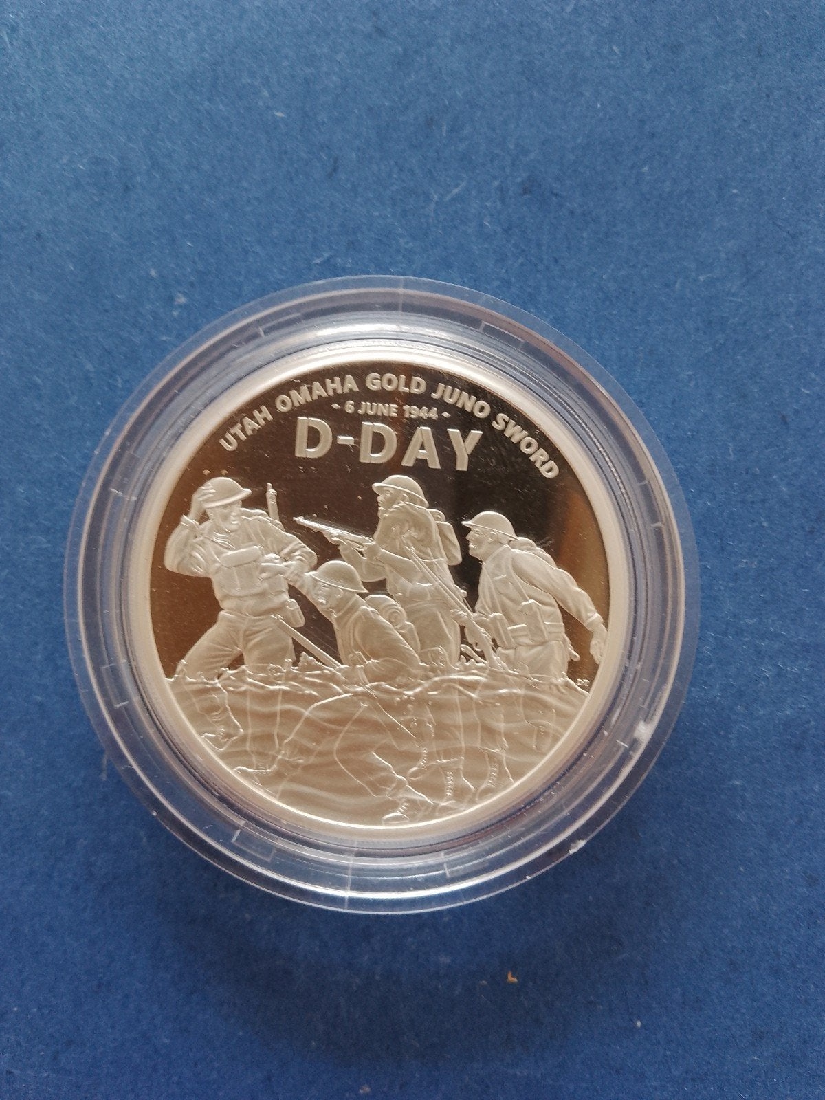 D day 80 th anniversary 2024 1 oz zilver, Ophalen of Verzenden, Zilver