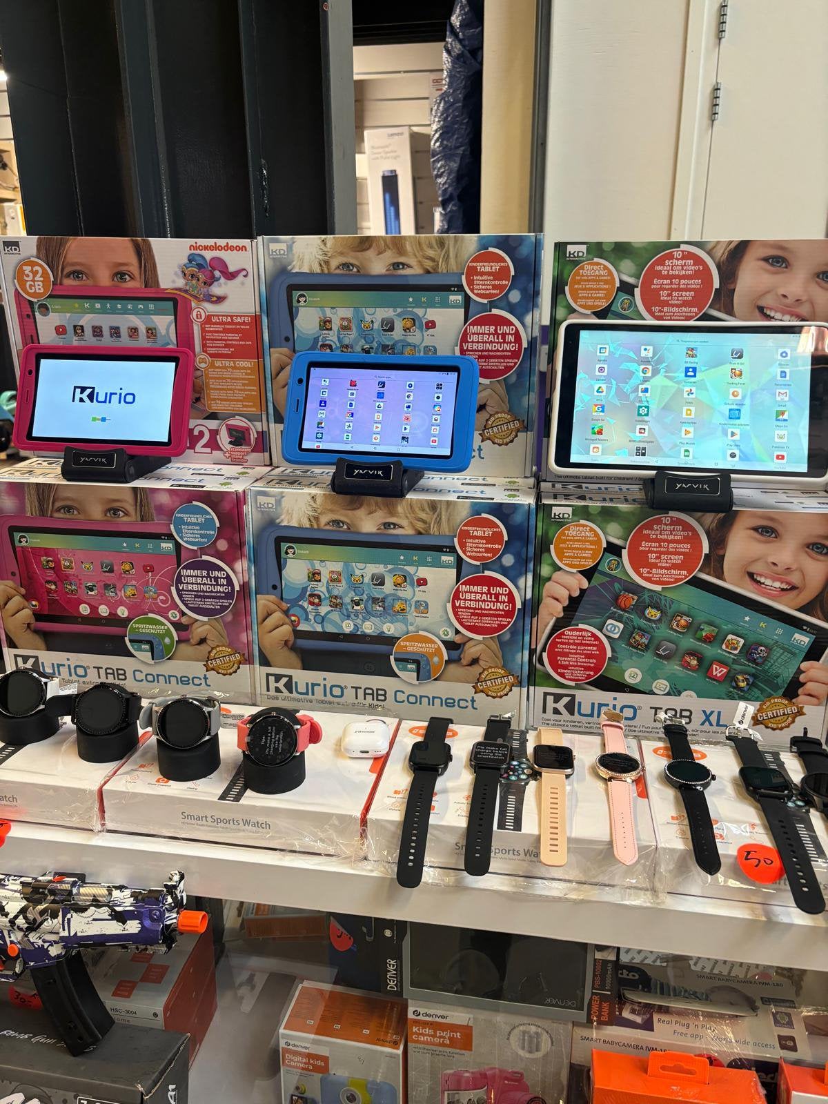 Partij 391 stuks Kinder Tablet Tablets 7 en 10 inch NIEUW, Diversen, Ophalen