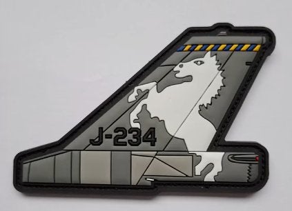 Patch  F-16 Tail J-234 Gezocht 315 Twenthe, Verzenden, Nieuw, Patch, Badge of Embleem