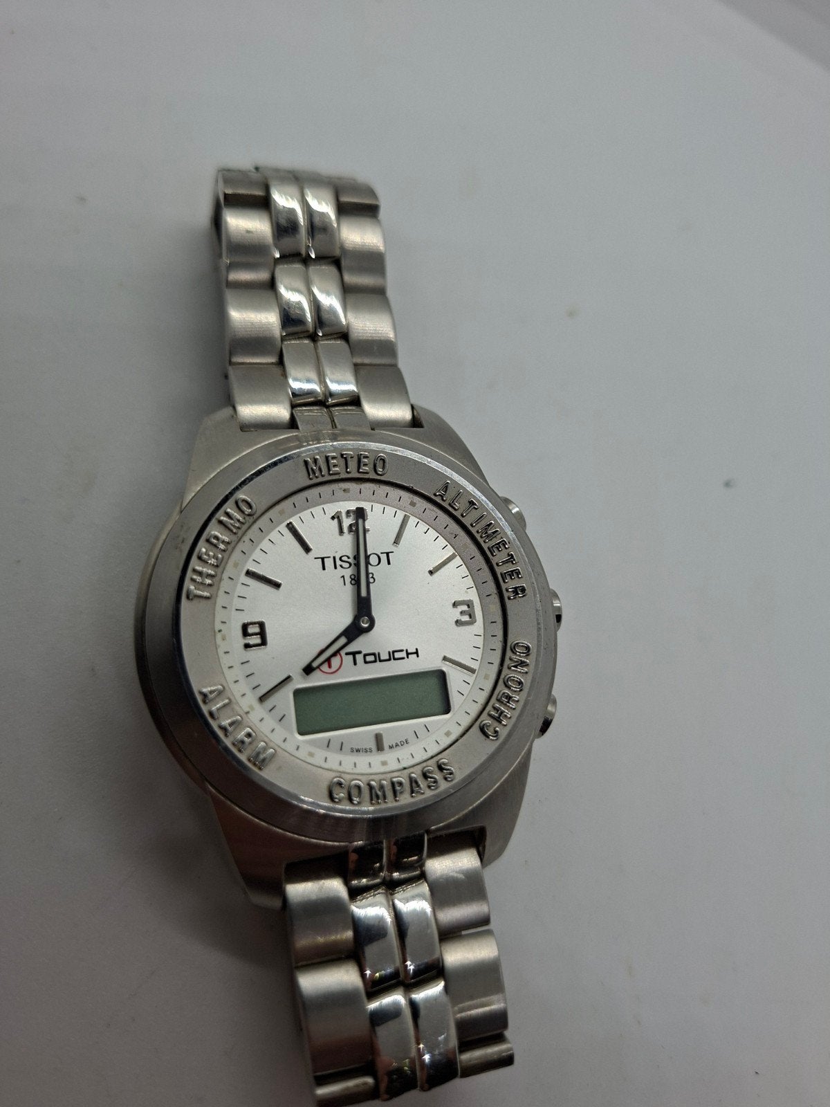 Tissot Touch Z254/354 - Nieuwe batterij, Ophalen of Verzenden, Zwart, Tissot