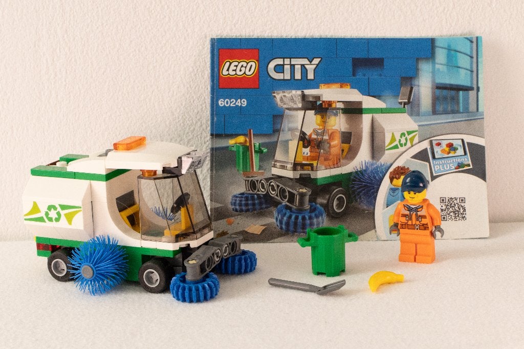 Lego City 60249 Straatveegmachine, City, Lego, Inclusief instructies, Ophalen of Verzenden
