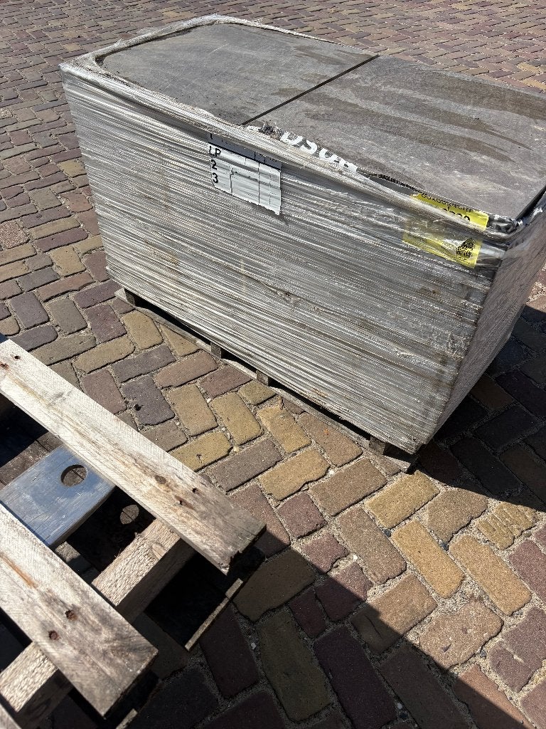 restpartij  keramische tegels 60x60x4 Messina Grigio, Ophalen, Keramiek, Nieuw, 10 m² of meer