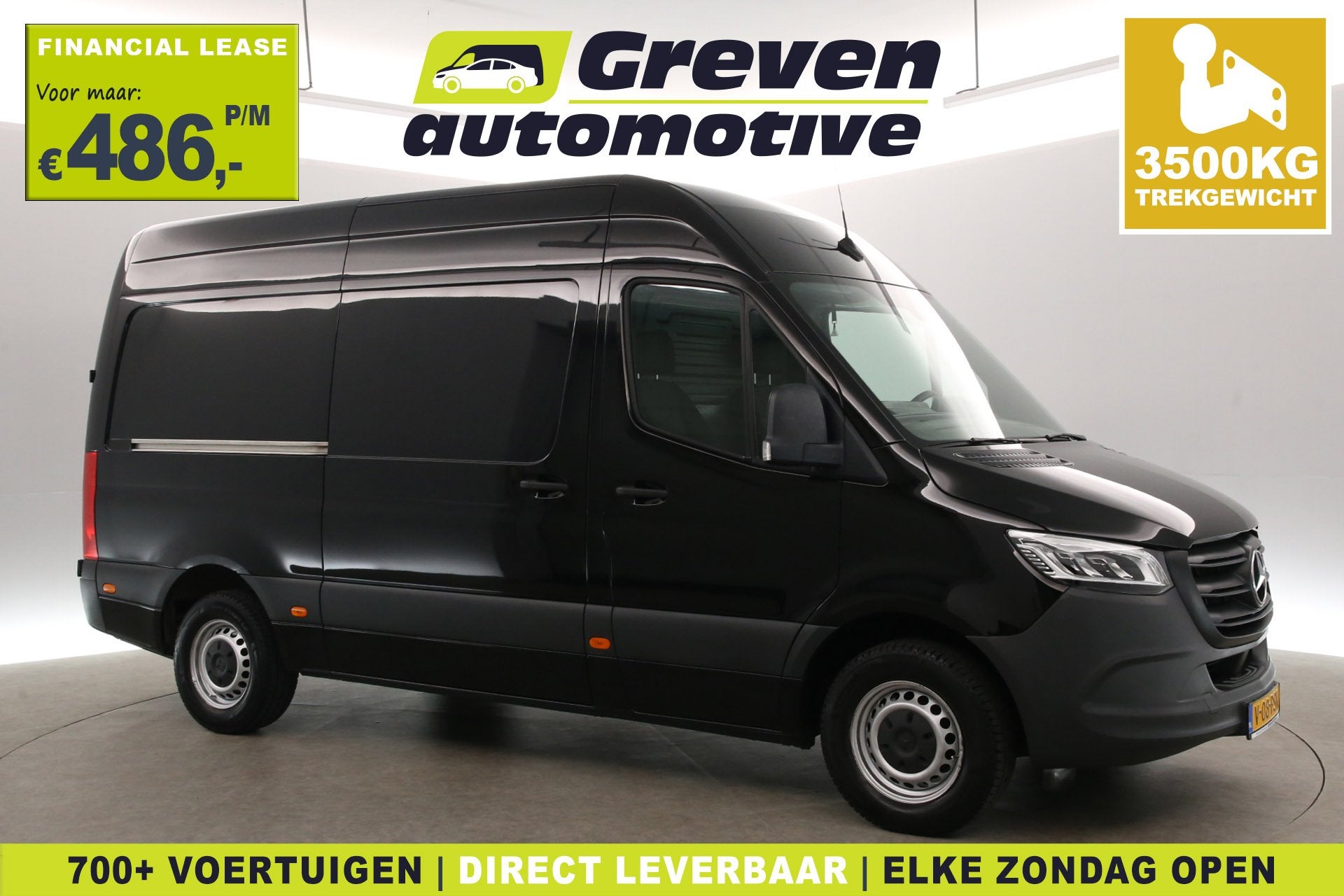 Mercedes-Benz Sprinter 315 CDI 150PK L2H2 | 3500kg Trekgew., Auto's, Achterwielaandrijving, Gebruikt, Euro 6, 150 pk