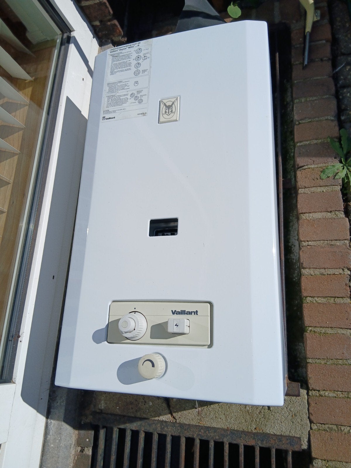 Vaillant MAG 350/9 XZWA25 Aardgas Geiser, Doe-het-zelf en Verbouw, Ophalen, Gebruikt, Aardgas, Geiser