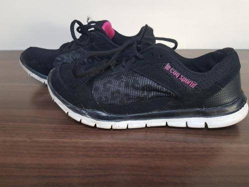 Le coq sportif sneakers, maat 39, Zwart, Ophalen of Verzenden, Le Coq Sportif, Sneakers of Gympen