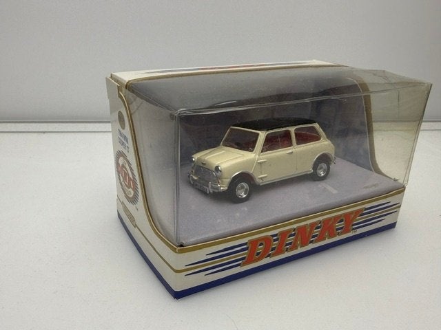 Dinky 1964 Mini Cooper S crème 1:43, Gebruikt, Adres onbekend, Auto, Fabrikant onbekend