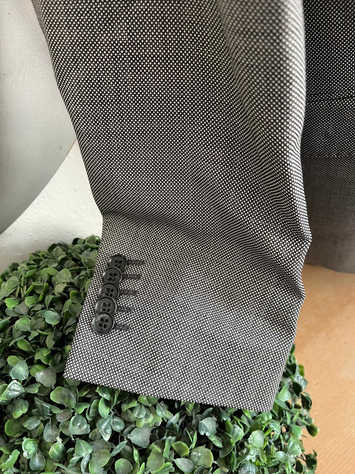 Humberto Tan colbert maat 48, Kleding | Heren, Ophalen of Verzenden, Zo goed als nieuw, Maat 48/50 (M), Grijs