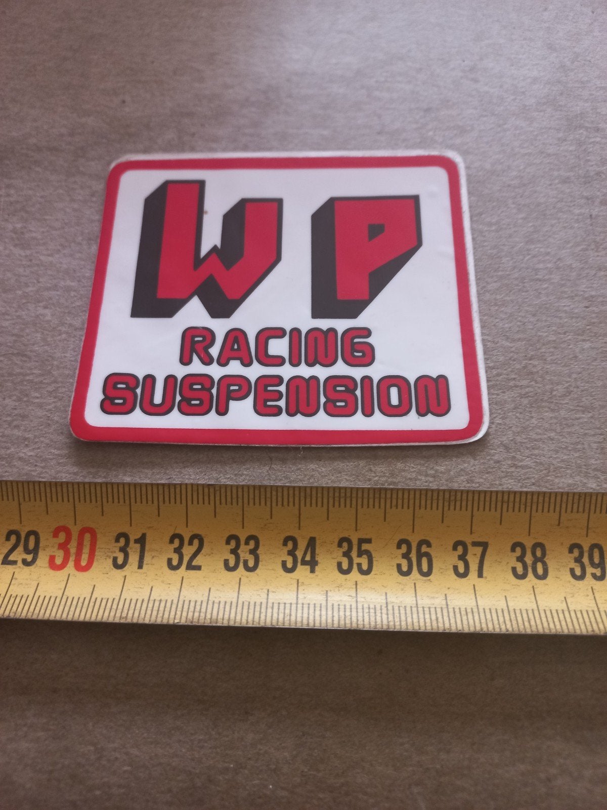 WP Racing Suspension Sticker - Nieuw, Ophalen of Verzenden