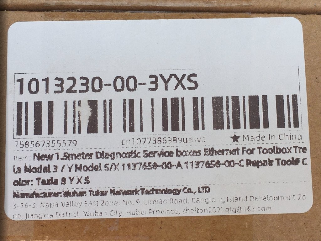 2x Tesla diagnose-/servicekabel – Model S/X & Model 3/Y, Ophalen of Verzenden, Nieuw, Bumper
