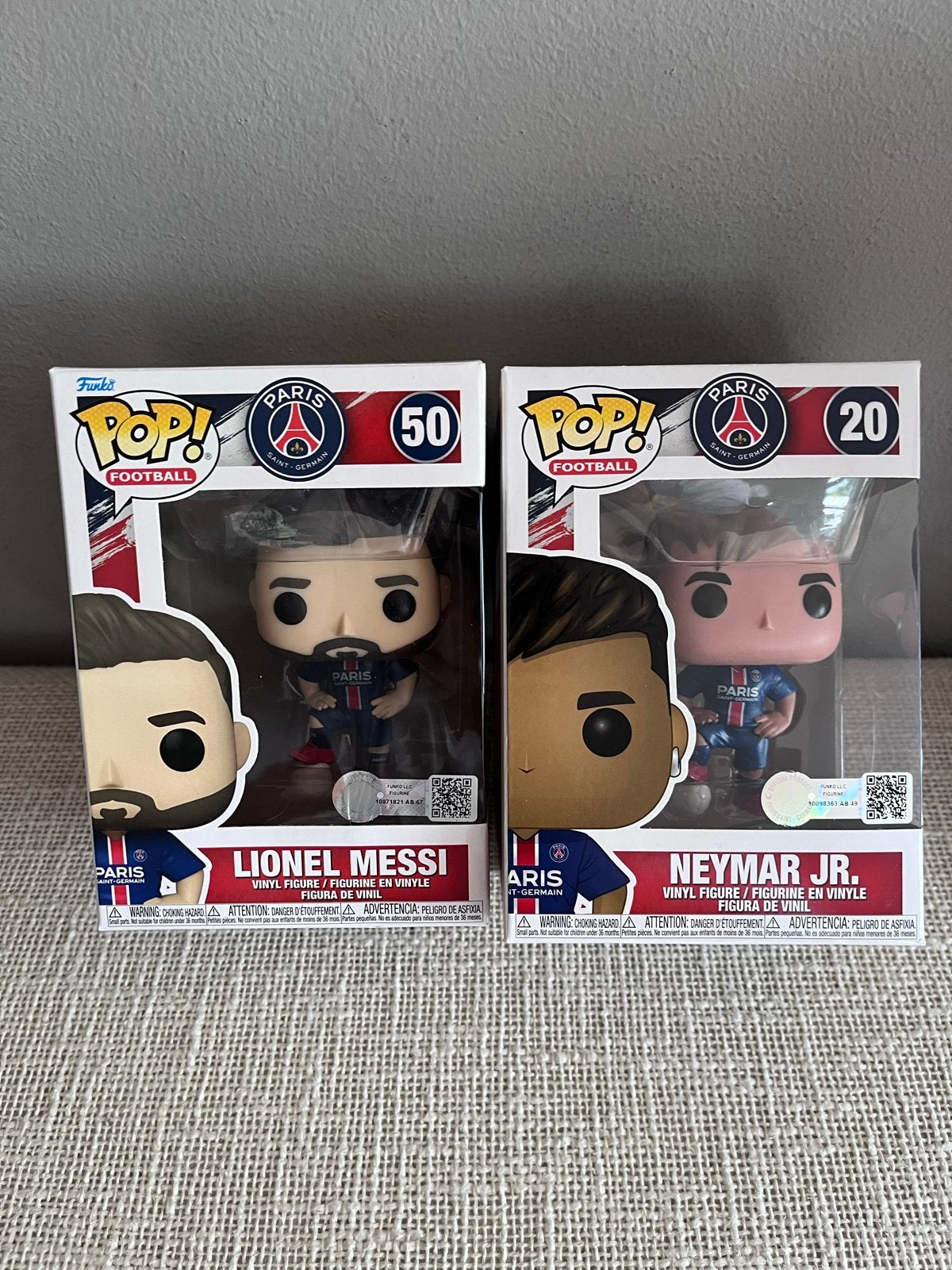 Funko Pop! Messi & Neymar Jr. PSG Voetbal Figuren, Verzamelen, Poppetjes en Figuurtjes, Ophalen of Verzenden, Nieuw