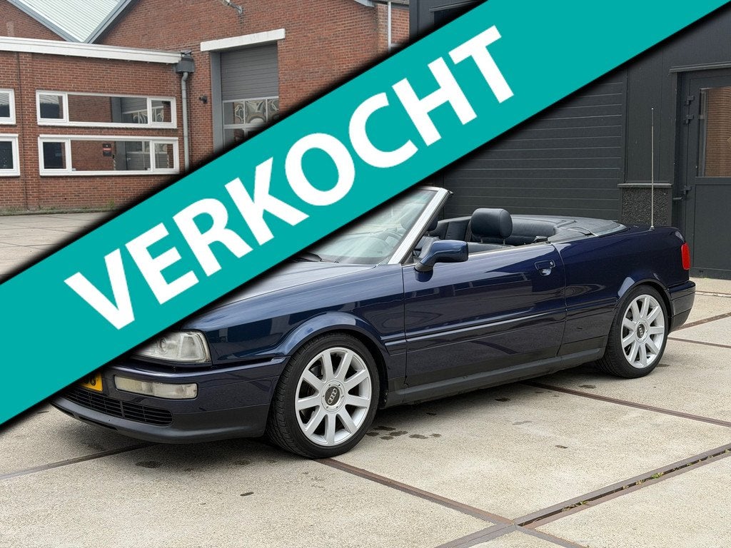 Audi Cabriolet 80 2.6 V6 AUT NL NAP NIEUWSTAAT, Auto's, Audi, Bedrijf, Te koop, ABS, Airbags, Airconditioning, Boordcomputer, Centrale vergrendeling