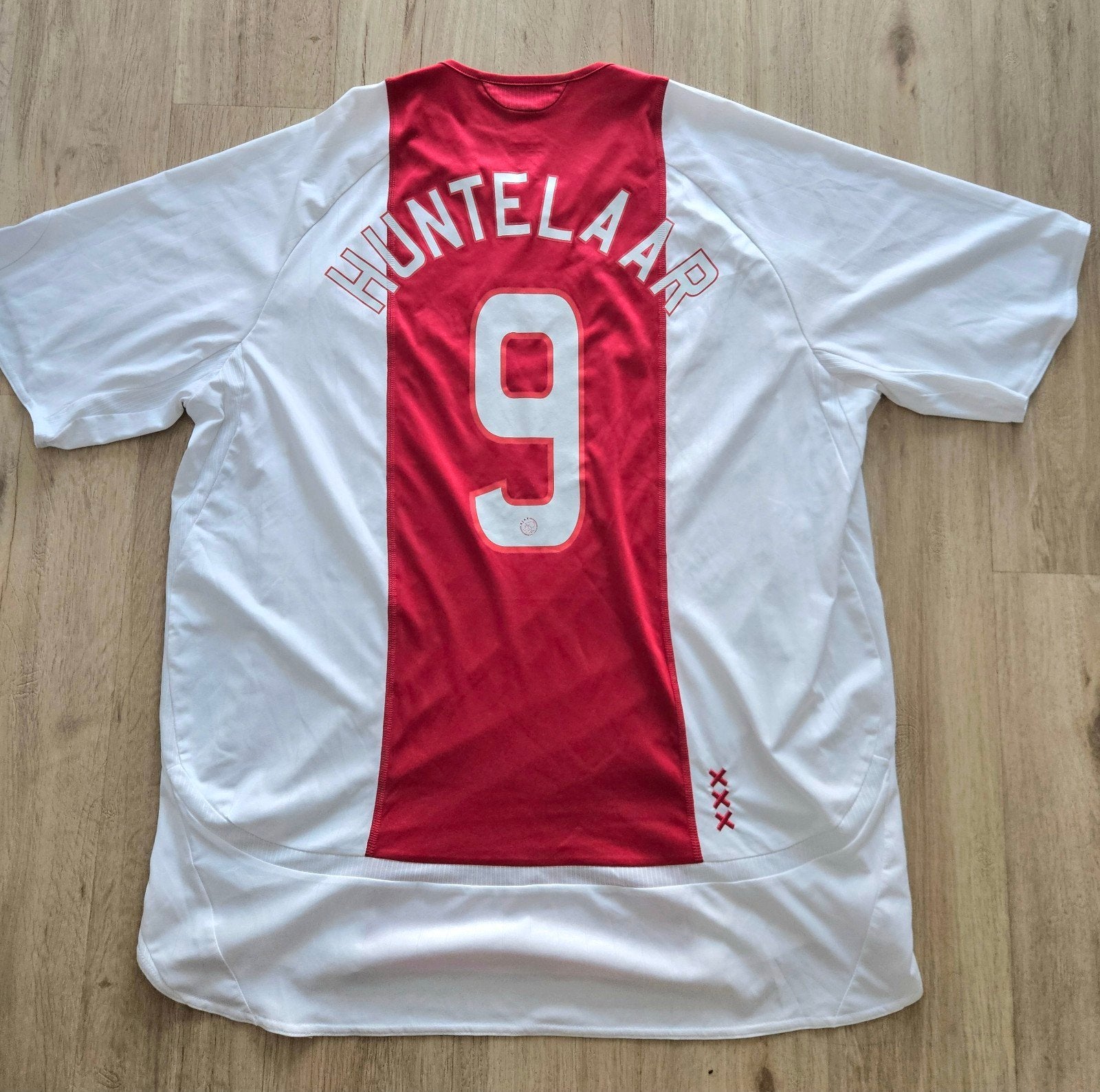 Ajax vintage voetbalshirt Huntelaar, Ophalen of Verzenden, Zo goed als nieuw, Ajax, Shirt