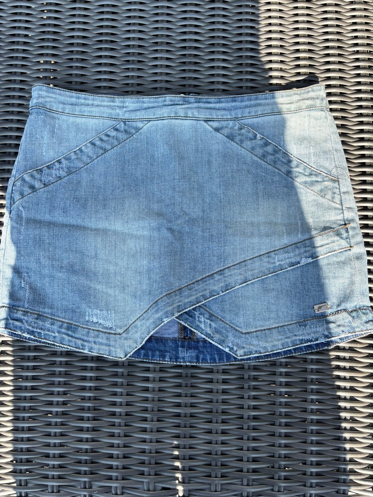 Josh V Loulou denim rok maat M, Nieuwstaat, Maat 38/40 (M), Blauw, Ophalen of Verzenden, Zo goed als nieuw