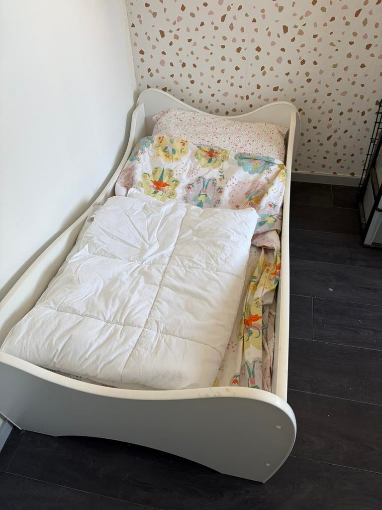 Peuter ledikant, Ophalen, 70 tot 85 cm, Zo goed als nieuw, Minder dan 140 cm