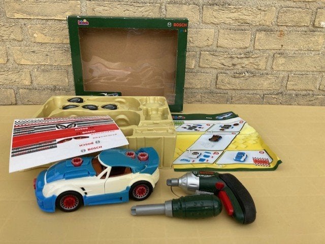 Theo Klein 8630 Bosch car tuning set, Ophalen of Verzenden, Gebruikt