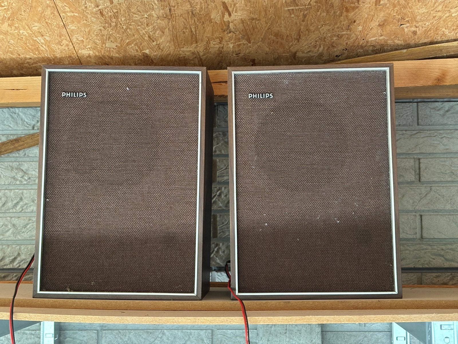 Vintage Philips Speakers - 10 Watt